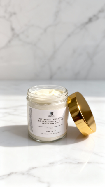 Pistachio and Magnolia Body Butter A Silken Treat