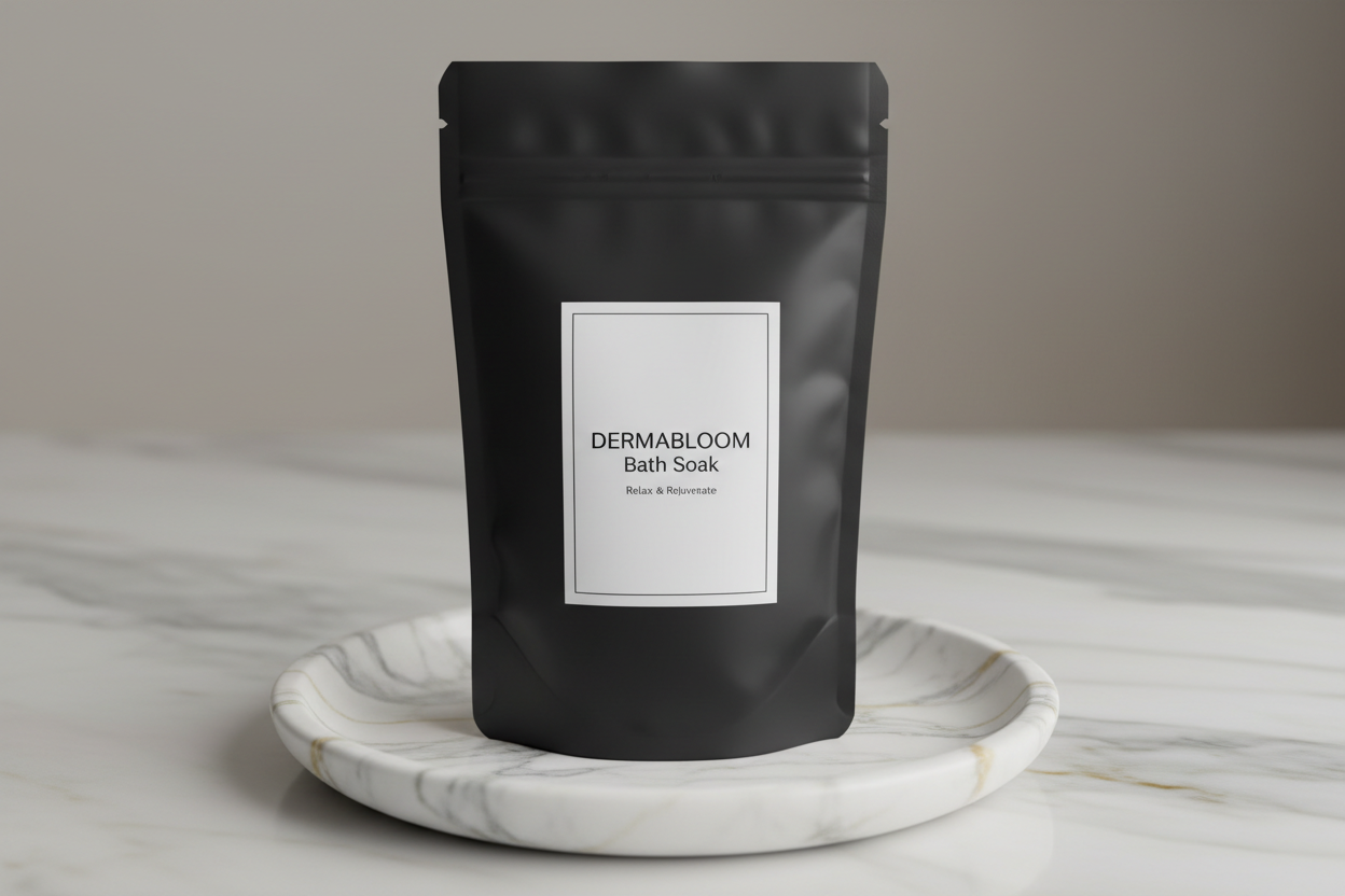 DERMABLOOM " BATH SOAK FOR ECZEMA & DRY SKIN "