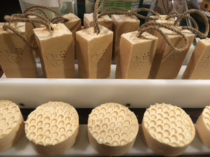 Oatmeal & Honey Luxury Soap Luxury Bar on Rope/Hand made.