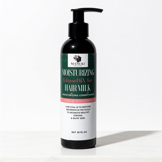 Moisturizing Hair Milk Leave-In Conditioner with Babassu Oil & Aloe Vera