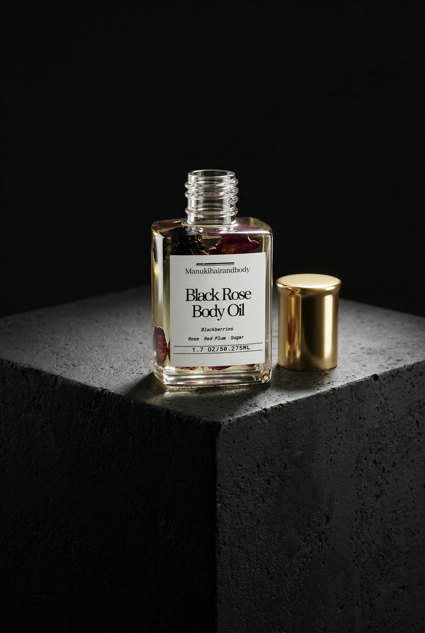 Perfume Body Oil " Black Rose"