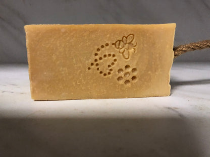Oatmeal & Honey Luxury Soap Luxury Bar on Rope/Hand made.