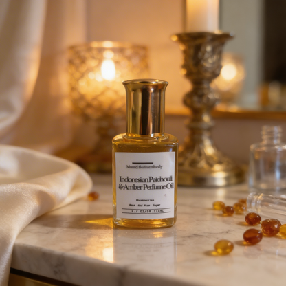 Indonesian Patchouli & Amber  Perfume Oil " Inspired by  Chanel"