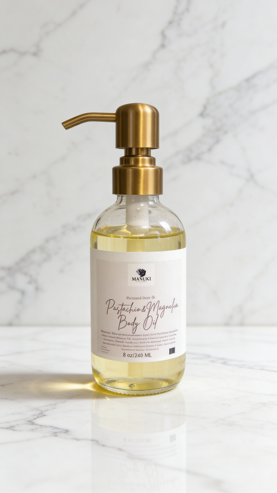 Pistachio & Magnolia Body Oil