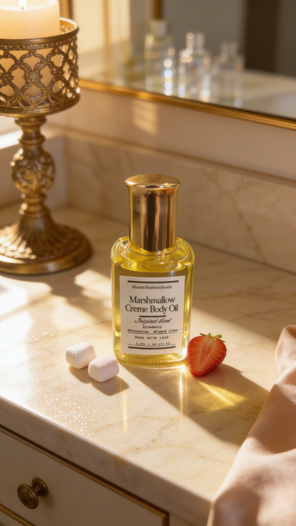 Perfume Body Oil Marshmallow Creme Body Oil
