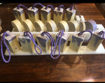 Lavender and Chamomile Magnesium Bar Soap on Rope " luxury Bar" Cold Pressed Soap
