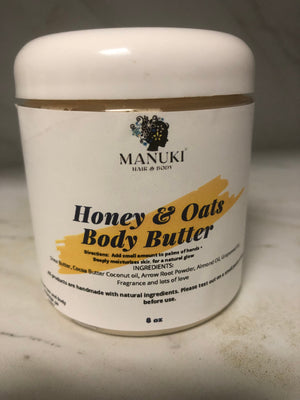 Honey and Oats Body Butter