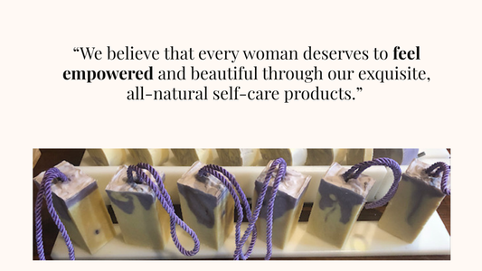 Lavender and Chamomile Magnesium Bar "Soap on Rope " luxury Bar" Cold Pressed Soap