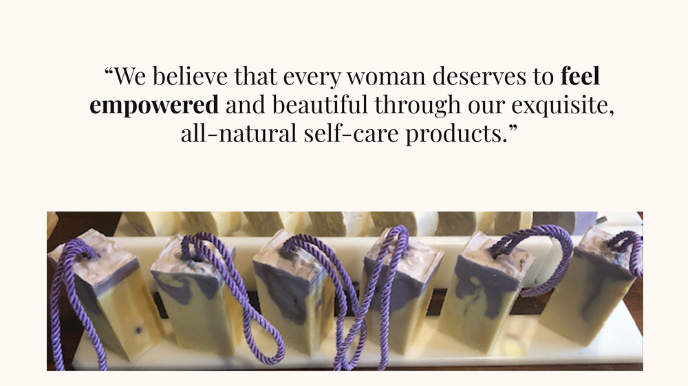 Lavender and Chamomile Magnesium Bar "Soap on Rope " luxury Bar" Cold Pressed Soap