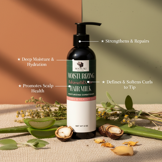 Manuki Hair Milk - Earthy Natural