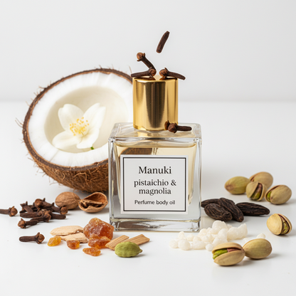 Perfume Body oil Pistachio & Magnolia
