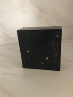 Black Charcoal Soap 24kt gold